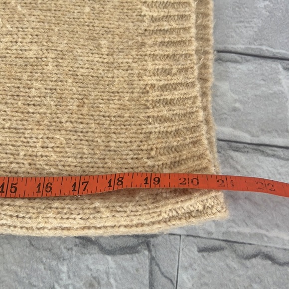 Madewell Somerveil fair isle wool blend turtleneck sweater SZ XXS oversized fit - Picture 13 of 13